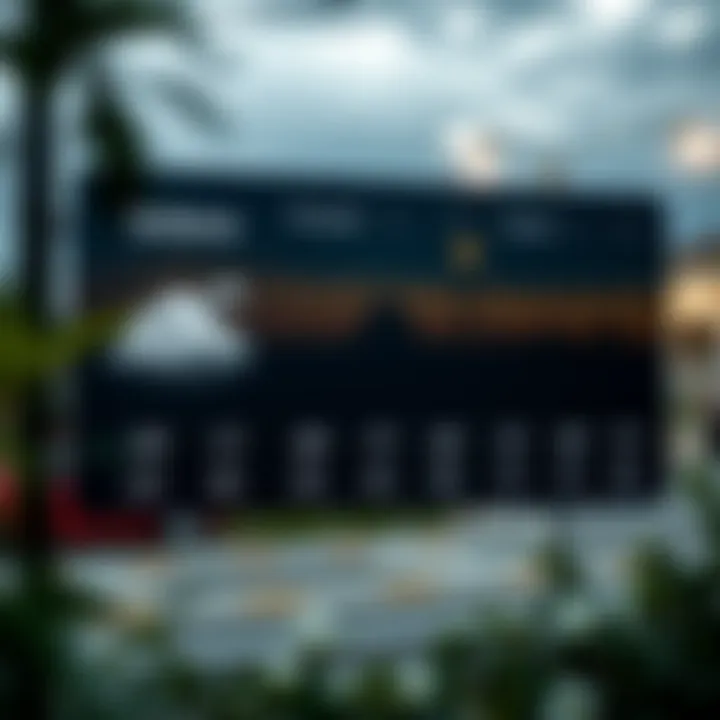 Weather forecast display showing temperature and cloudy skies for Solana