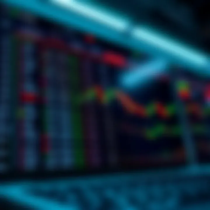 User interface displaying various financial assets available for trading on an online platform