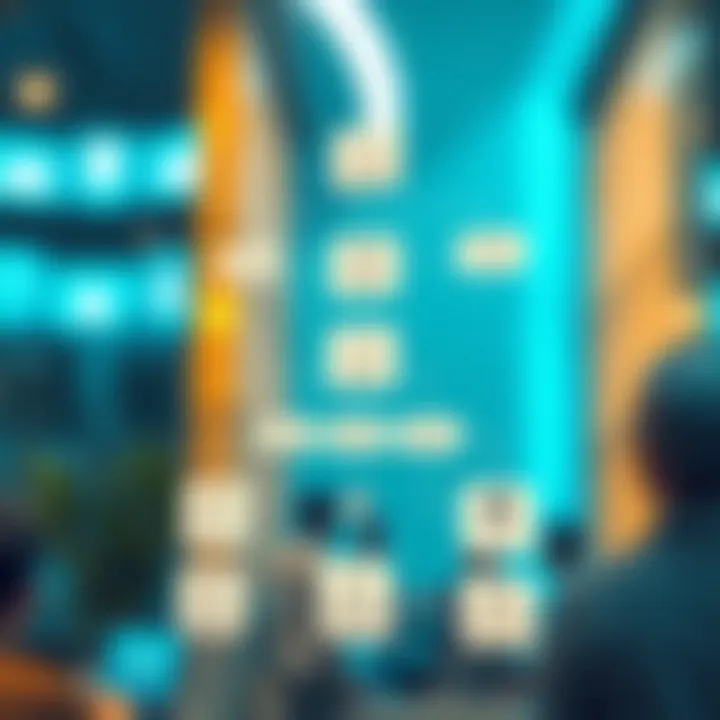 Diagram illustrating the structure and flow of the Quotex Affiliate Program