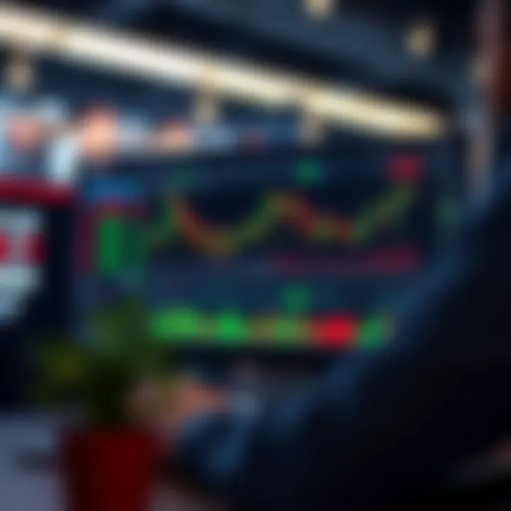 Interface showcasing Quottex trading platform with charts and market indicators