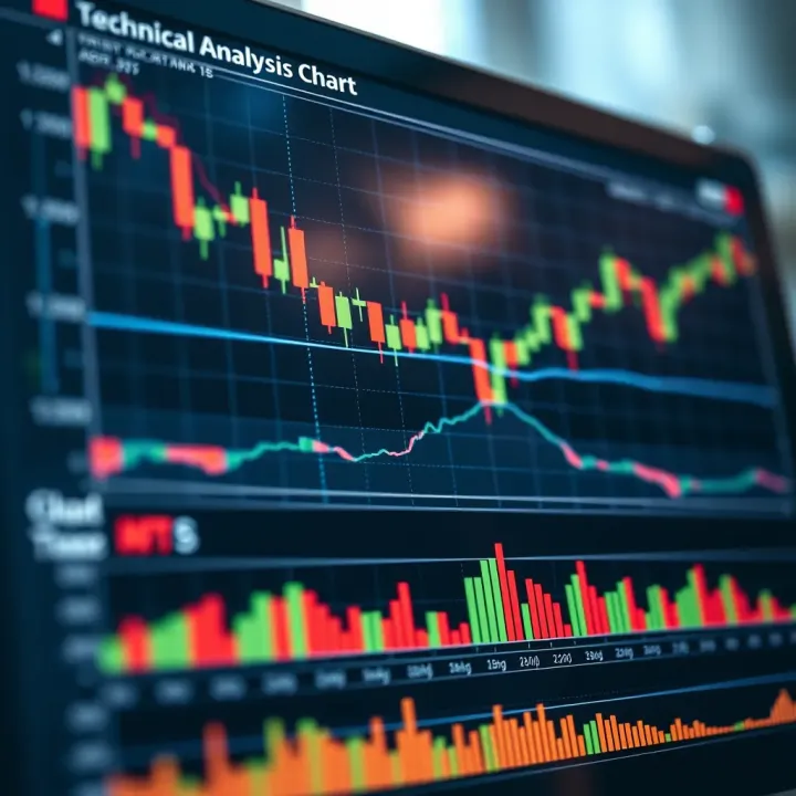Chart illustrating various technical analysis pattern types used in trading
