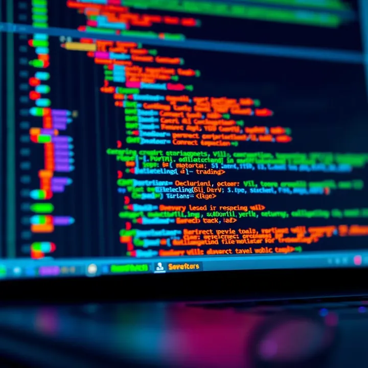 Code snippet and practical example demonstrating Deriv API integration for automated trading