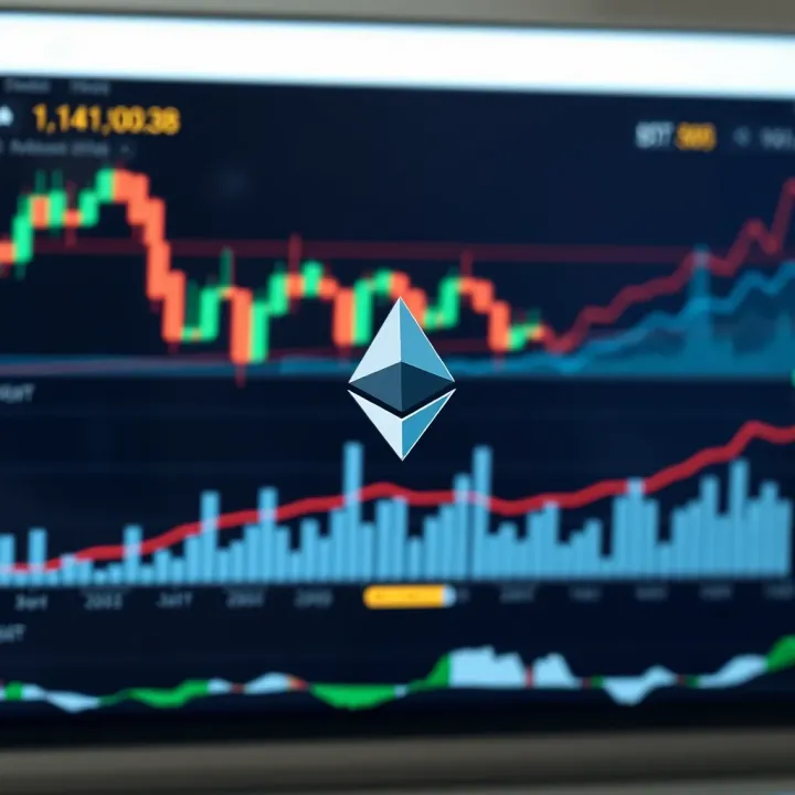 Chart illustrating fundamental and technical analysis for Ethereum investment opportunities and risks