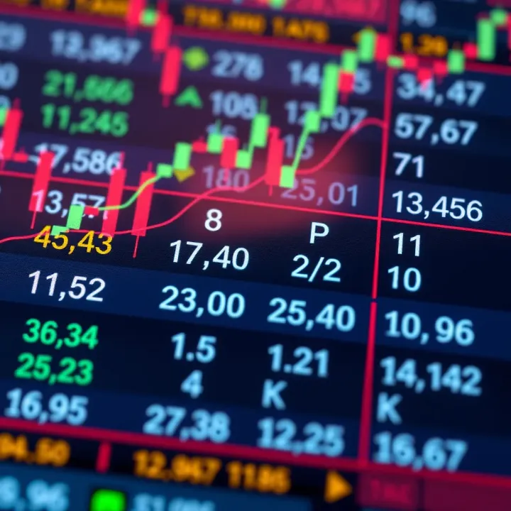 Forex trading screen showing currency pairs and pip values