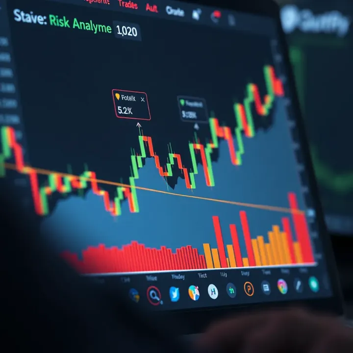 Graph depicting QuotRX trading strategies and risk management tools for effective usage
