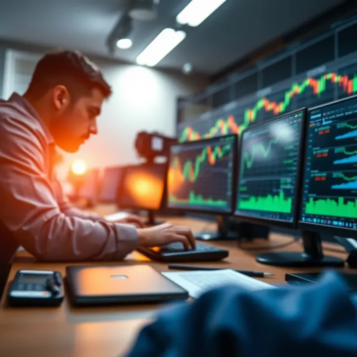 Risk Management and Trading Strategies in Forex Proprietary Desks Illustration showing risk management and strategies in Forex proprietary trading