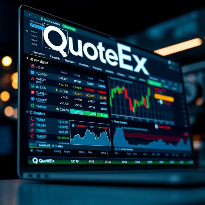 User interface showing real-time financial market quotes and analysis tools