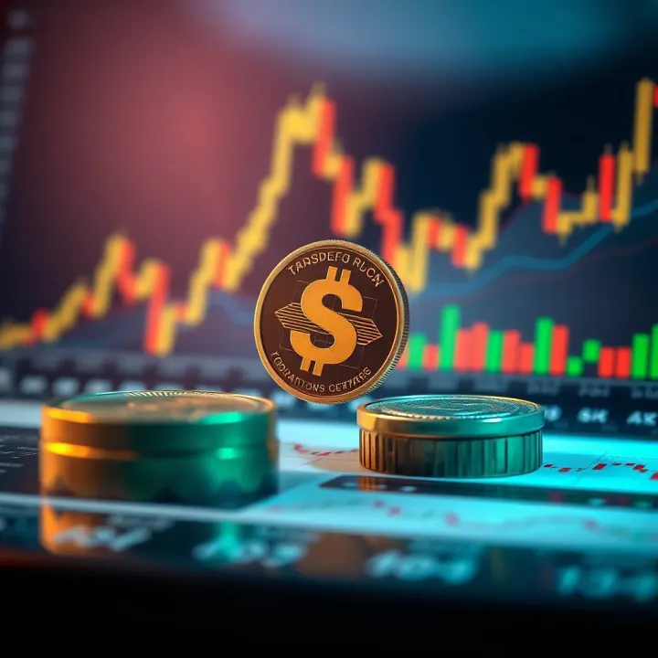 Illustration of technical and fundamental analysis tools applied to Solana cryptocurrency