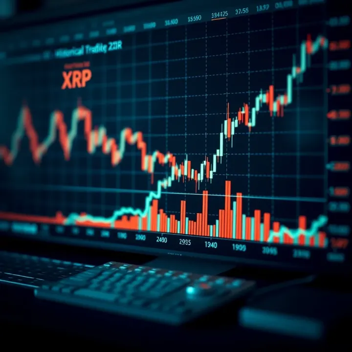 Historical Price Trends and Influencing Factors of XRP Graph showing historical price trends and key events influencing XRP in the cryptocurrency market