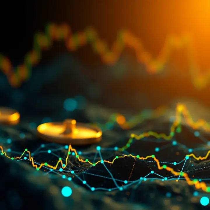 Impact of Regulatory Frameworks on Cryptocurrency Markets Abstract representation of regulatory frameworks impacting cryptocurrency markets